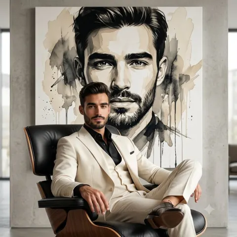 Luxury Cinematic Portrait
