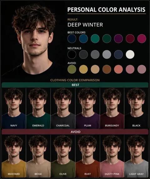 Personal Color Analysis Graphic