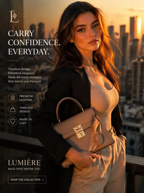 Luxury Bag Ad