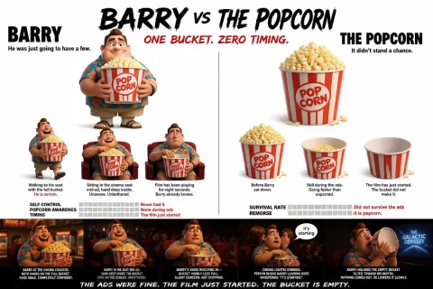 Barry Vs Popcorn Character Sheet