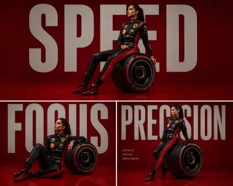 Luxury F1 Editorial Triptych