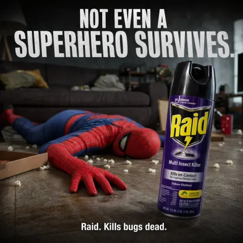 Superhero Down: A Darkly Comedic Ad