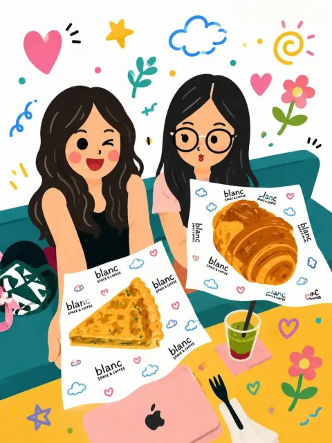 Whimsical Cute Hand-Drawn Illustration