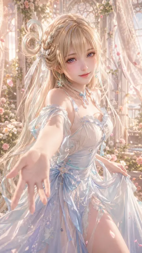 Dreamy Fantasy Girl Reaches for You