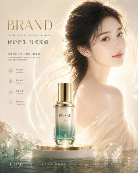 Dewy Skin Luxury Ad