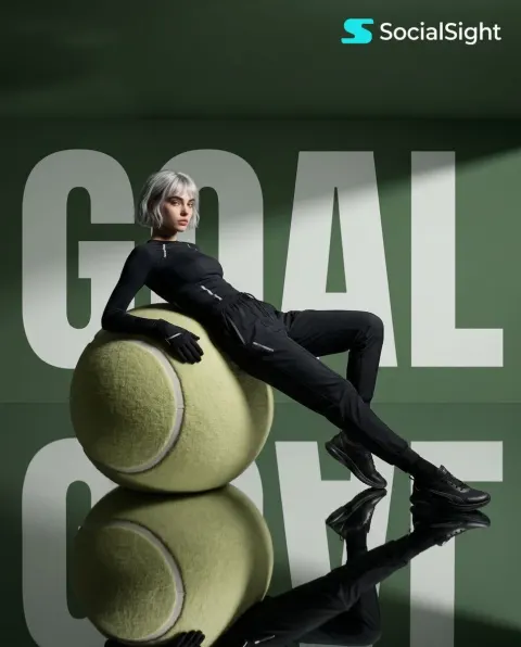 Avant-Garde Sports Fashion Editorial