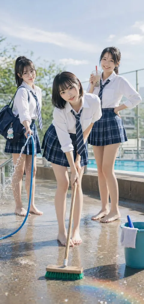 Poolside Summer Cleaning Snapshot