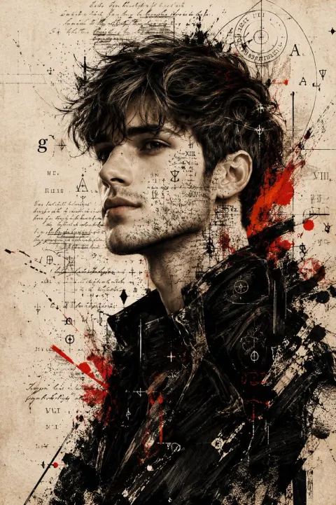 Ink-etched Profile: Chaos Within