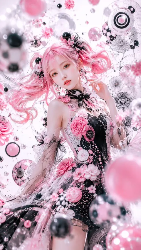 Gothic Dream Girl Portrait
