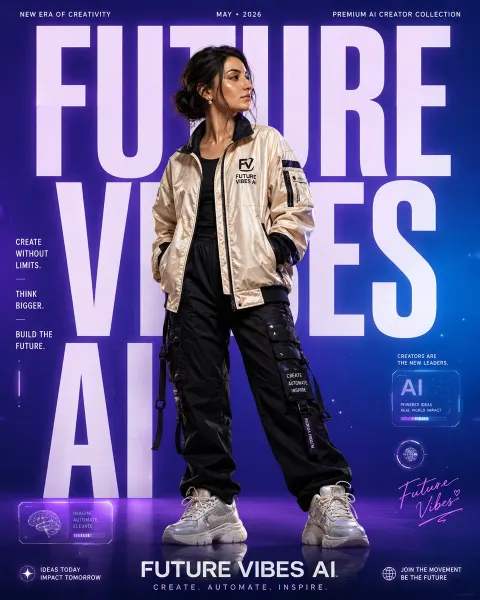 Future Vibes AI Fashion Campaign