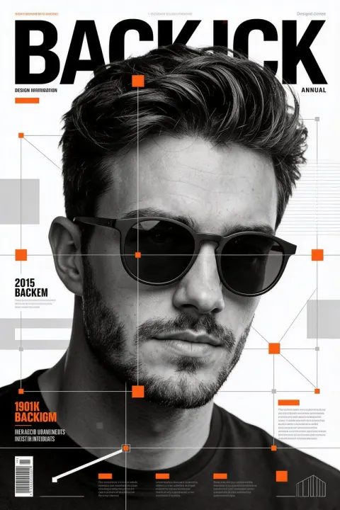 Monochrome Portrait Design Annual