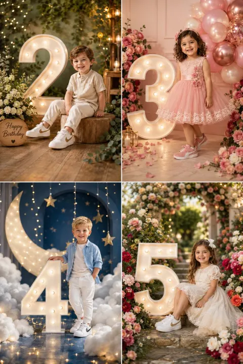 Luxury Birthday Photoshoot Magic