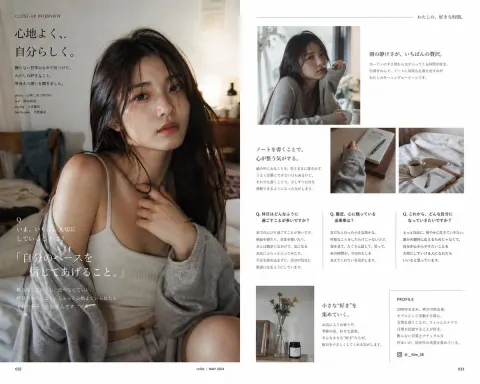 Japanese Magazine Editorial Layout