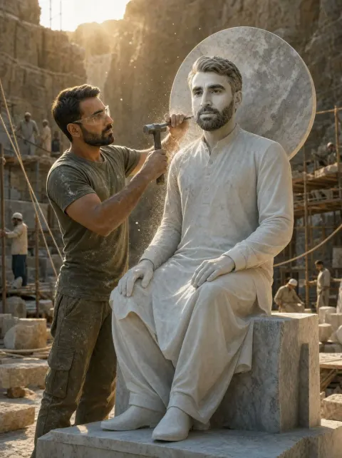Quarry Self-Sculpture