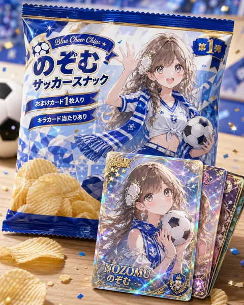 Blue Cheer Soccer Snack Ad