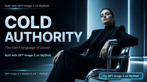 Cold Authority Tech Poster Design