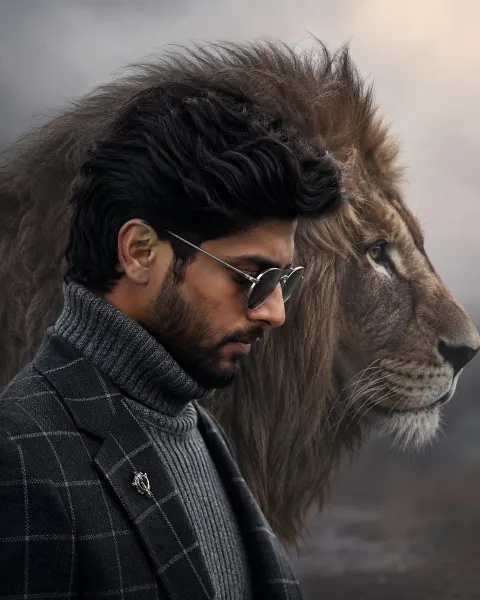 Lion Soul Portrait