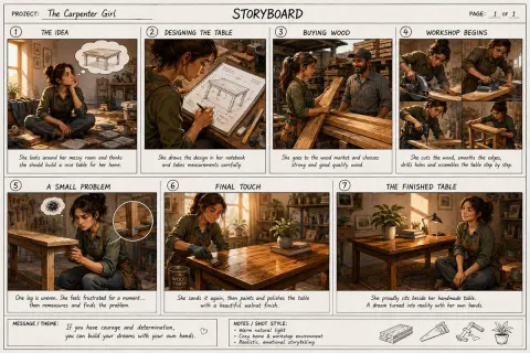 Carpenter's Table Journey