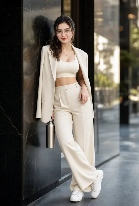 Urban Fashion Woman Street Portrait