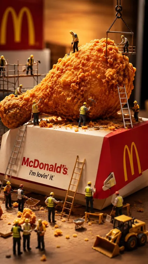 Chicken Drumstick Construction Site