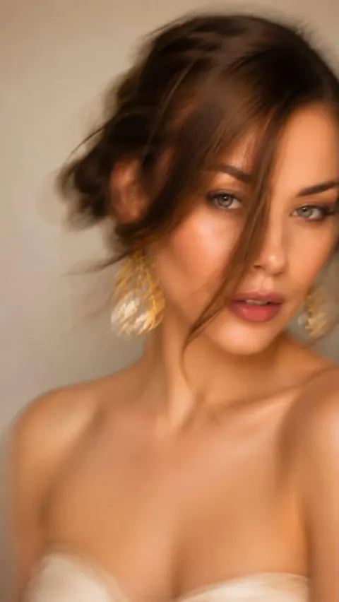 Dreamy Soft Light Beauty Portrait