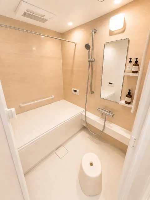 Clean Bathroom Real Estate Photo Retouching