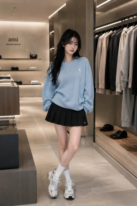 Minimalist Boutique Fashion Editorial Look