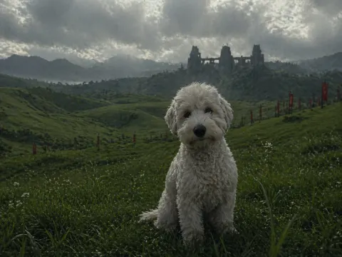 Dog in Ran Movie Edit
