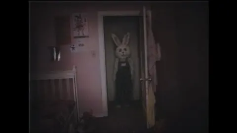 Creepy Rabbit Figure Found Footage
