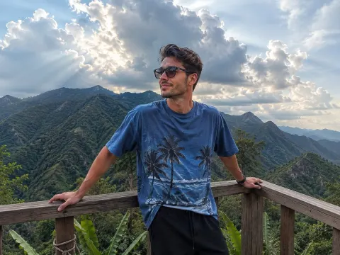 Mountain Viewpoint Travel Photo