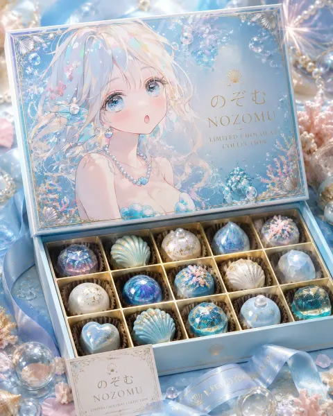 Dreamy Ocean Princess Chocolate Gift Box