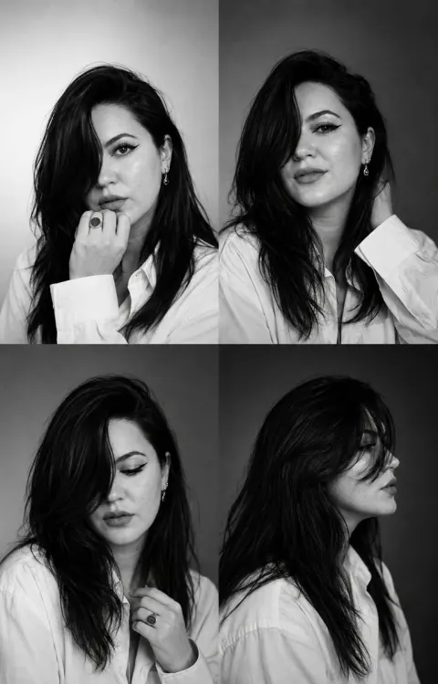 Monochrome Fashion Contact Sheet