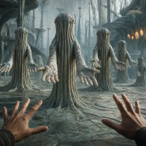 Alien Tree Beings Ritual