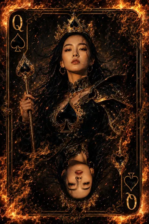 Queen of Spades Fantasy Art