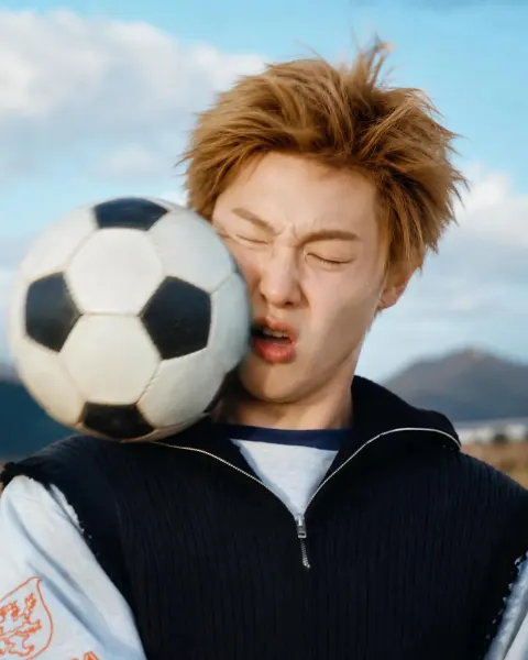 Soccer Ball Face Impact Moment
