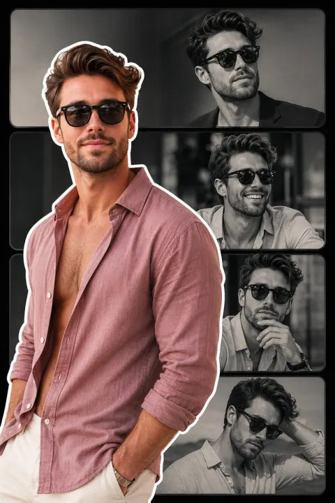 Cool Collage Poster Design
