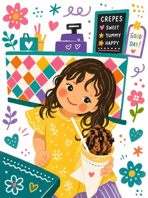 Whimsical Children's Storybook Illustration
