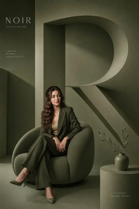 Premium Modern Editorial Brand Poster