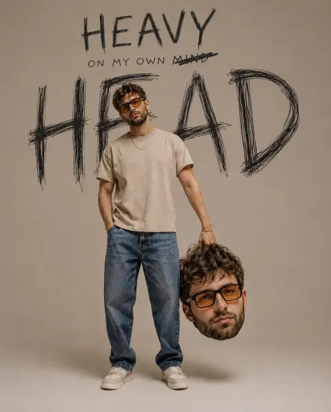 Heavy Head Conceptual Fashion Portrait
