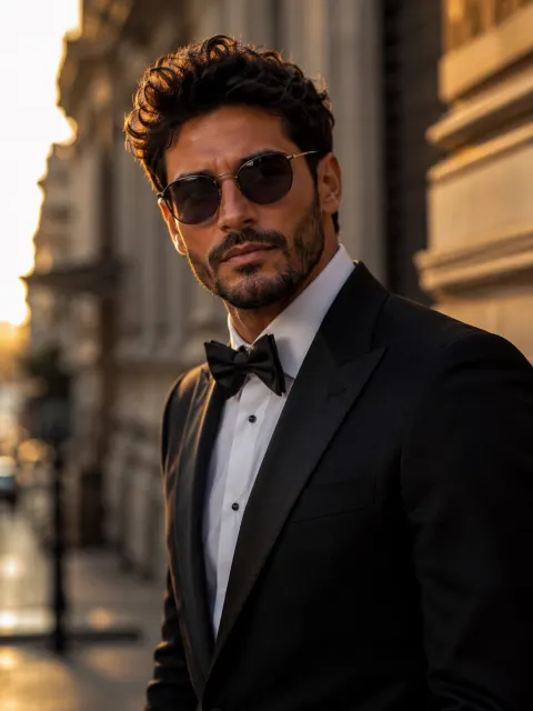 Luxury European Fashion Portrait