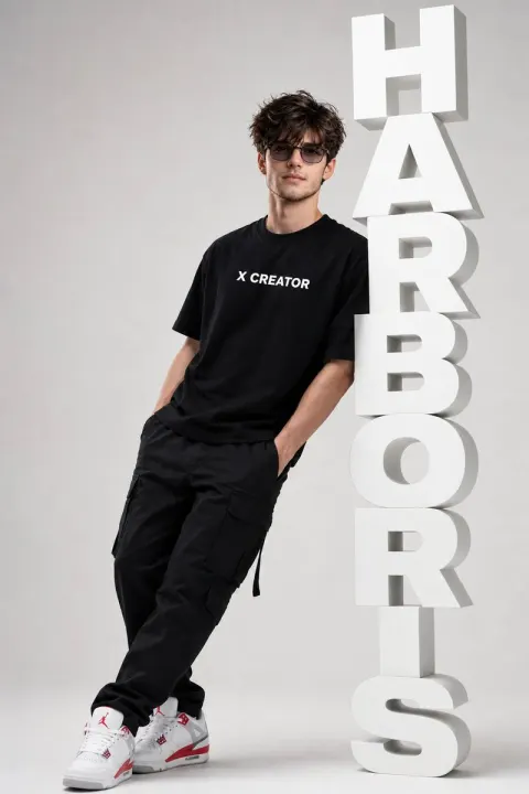 Streetwear Fashion Editorial Portrait