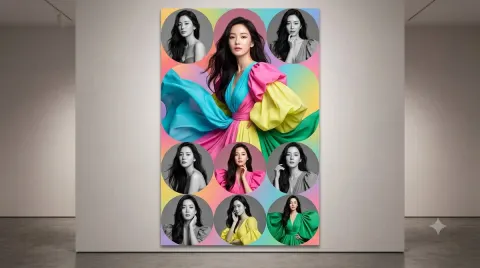 Fashion Portrait Collage Gallery
