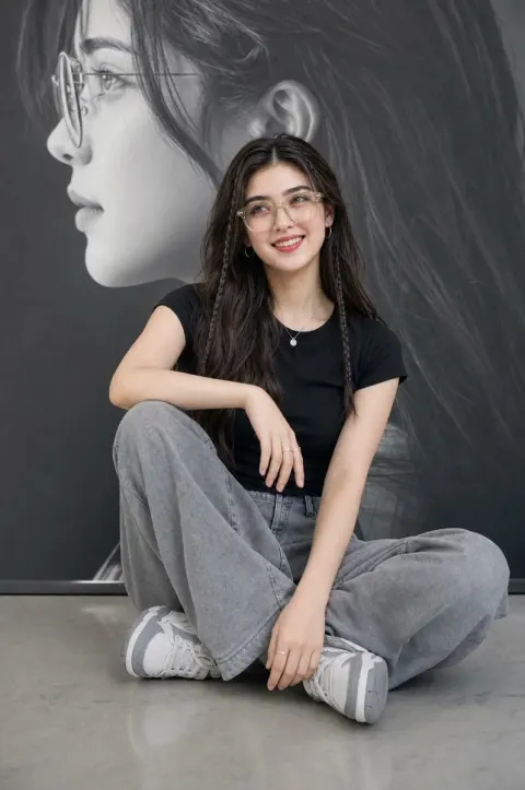 Editorial Double Portrait Studio