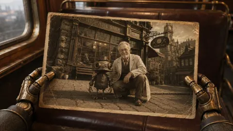 Steampunk Photograph Mystery