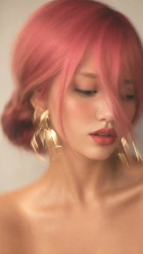 Motion Blur Fashion Portrait