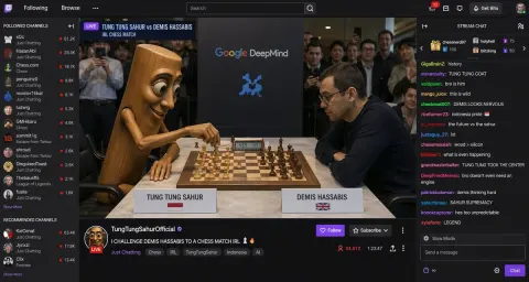 Live Chess Match Stream