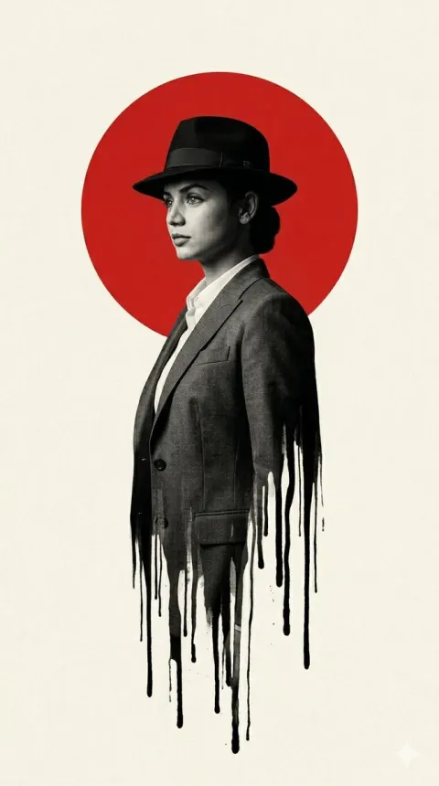 Noir Ink Gentleman Poster