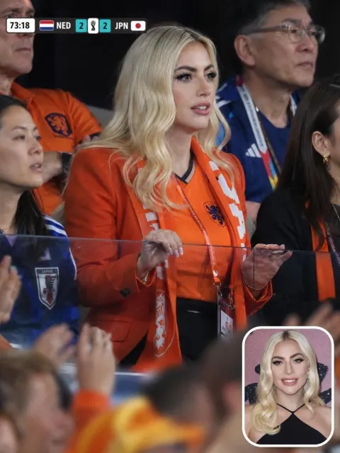 Stylish Fan at Soccer Match