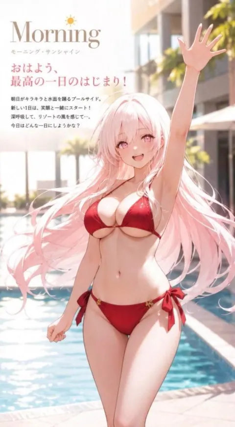 Poolside Day Swimwear Photobook