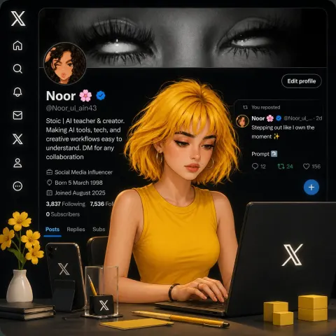 Aesthetic Creator Workspace Setup